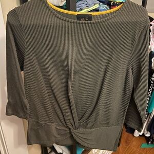 Woman’s Army Green Shirt